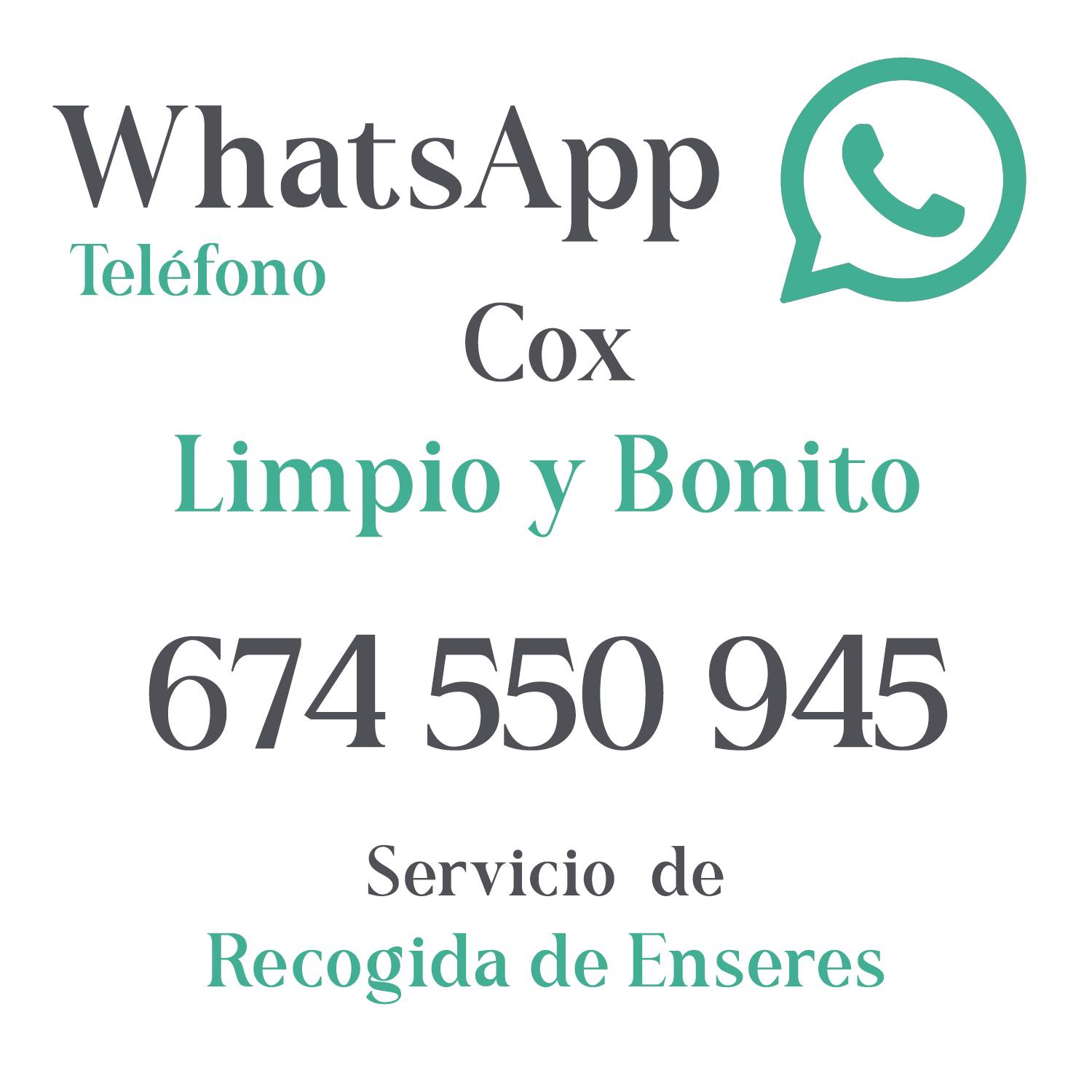 Recogida de Muebles y Enseres